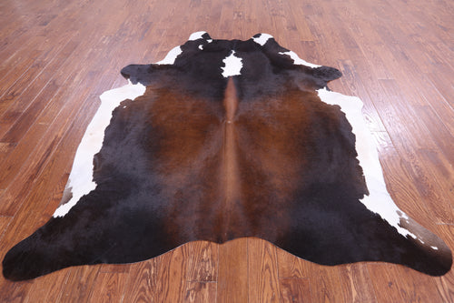 SUPER SALE Tricolor Natural Cowhide Rug - XX-Large 7' 9
