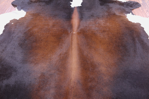 SUPER SALE Tricolor Natural Cowhide Rug - XX-Large 7' 9