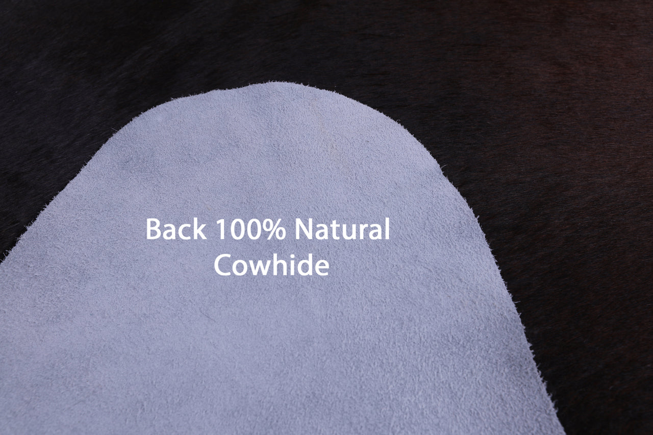 SUPER SALE Tricolor Natural Cowhide Rug - XX-Large 7' 9"H x 6' 5"W