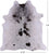 SUPER SALE Brown Salt & Pepper Natural Cowhide Rug - XX-Large 7' 6"H x 6' 10"W