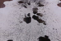 Thumbnail for SUPER SALE Brown Salt & Pepper Natural Cowhide Rug - XX-Large 7' 6