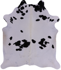 Thumbnail for SUPER SALE Black & White Natural Cowhide Rug - XX-Large 7' 9