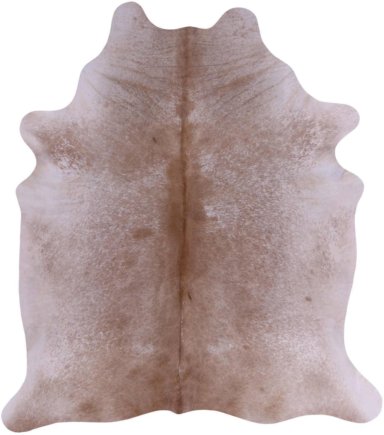 SUPER SALE Brown Salt & Pepper Natural Cowhide Rug - XX-Large 7' 7"H x 6' 7"W