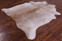 Thumbnail for SUPER SALE Brown Salt & Pepper Natural Cowhide Rug - XX-Large 7' 7