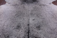Thumbnail for SUPER SALE Black Salt & Pepper Natural Cowhide Rug - XX-Large 7' 7