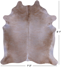 Thumbnail for SUPER SALE Light Brindle Natural Cowhide Rug - XX-Large 8' 1