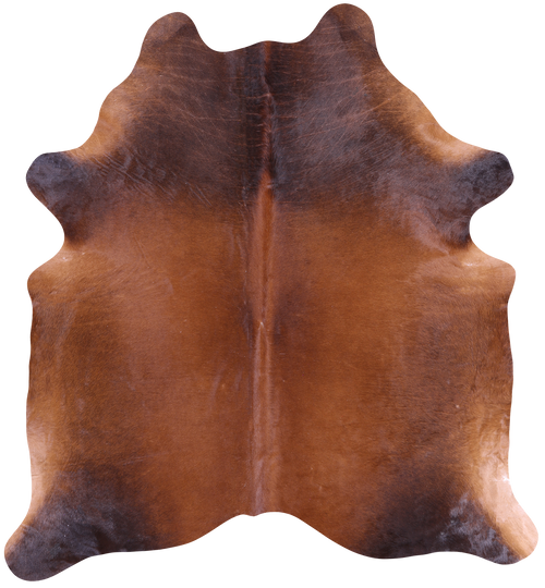 SUPER SALE Brown Natural Cowhide Rug - X-Large 6' 9