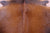 SUPER SALE Brown Natural Cowhide Rug - X-Large 6' 9"H x 6' 2"W