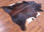 SUPER SALE Dark Brown Natural Cowhide Rug - XX-Large 7' 4"H x 6' 6"W