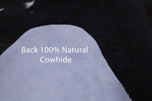 SUPER SALE Dark Brown Natural Cowhide Rug - XX-Large 7' 4