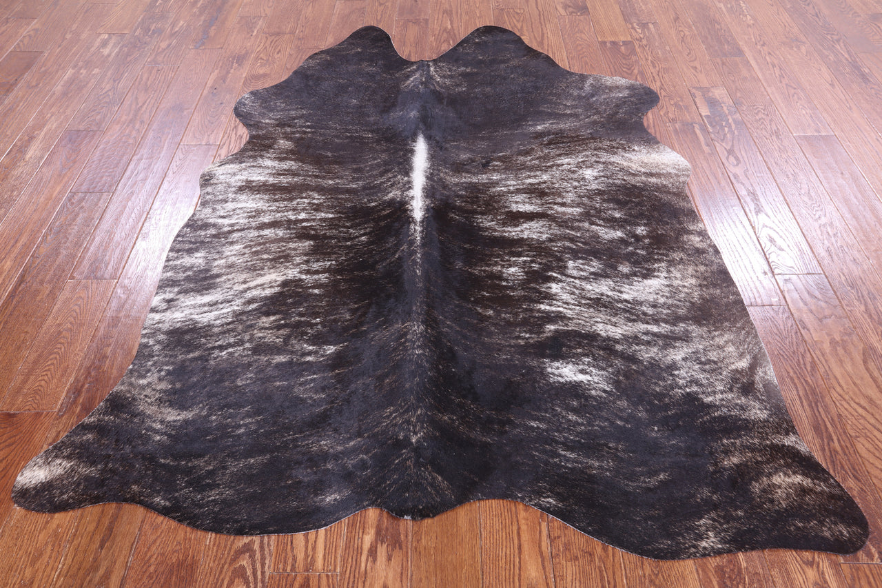 SUPER SALE Light Brindle Natural Cowhide Rug - X-Large 6' 9"H x 5' 5"W