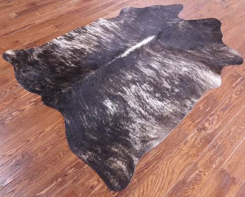 SUPER SALE Light Brindle Natural Cowhide Rug - X-Large 6' 9