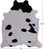 SUPER SALE Black & White Natural Cowhide Rug - XX-Large 8' 3"H x 7' 0"W