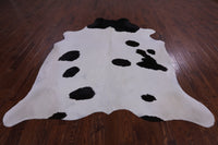 Thumbnail for SUPER SALE Black & White Natural Cowhide Rug - XX-Large 8' 3