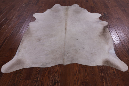 SUPER SALE Beige Natural Cowhide Rug - X-Large 7' 1