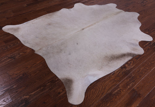 SUPER SALE Beige Natural Cowhide Rug - X-Large 7' 1
