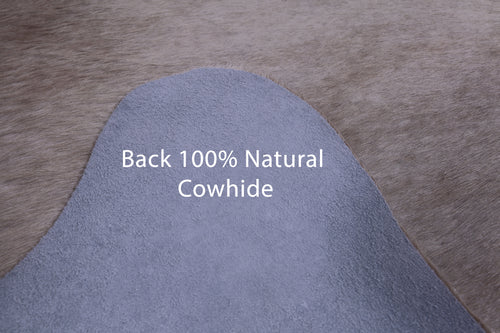 SUPER SALE Beige Natural Cowhide Rug - X-Large 7' 1