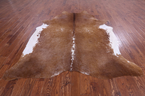 SUPER SALE Brown Natural Cowhide Rug - XX-Large 8' 4