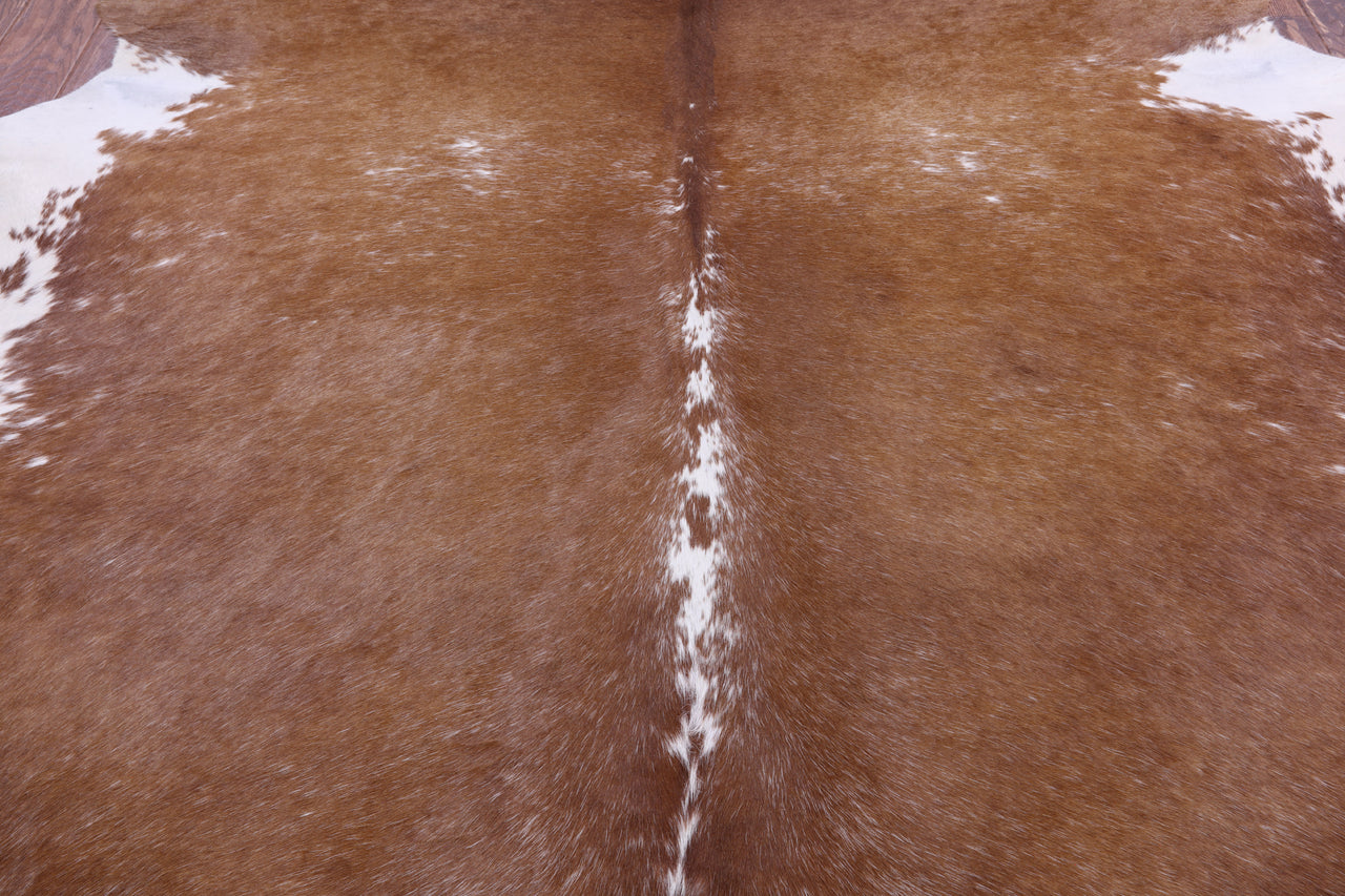 SUPER SALE Brown Natural Cowhide Rug - XX-Large 8' 4"H x 7' 0"W