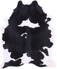 Thumbnail for SUPER SALE Black & White Natural Cowhide Rug - XX-Large 8' 2