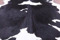 Thumbnail for SUPER SALE Black & White Natural Cowhide Rug - XX-Large 8' 2