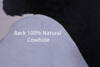 Thumbnail for SUPER SALE Black & White Natural Cowhide Rug - XX-Large 8' 2
