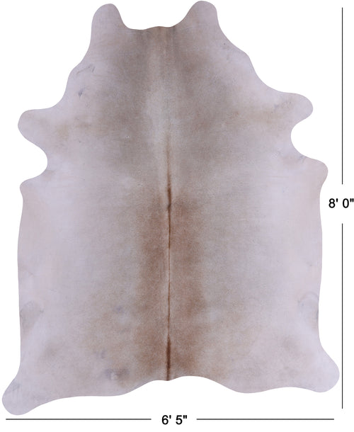 SUPER SALE Beige Natural Cowhide Rug - XX-Large 8' 0