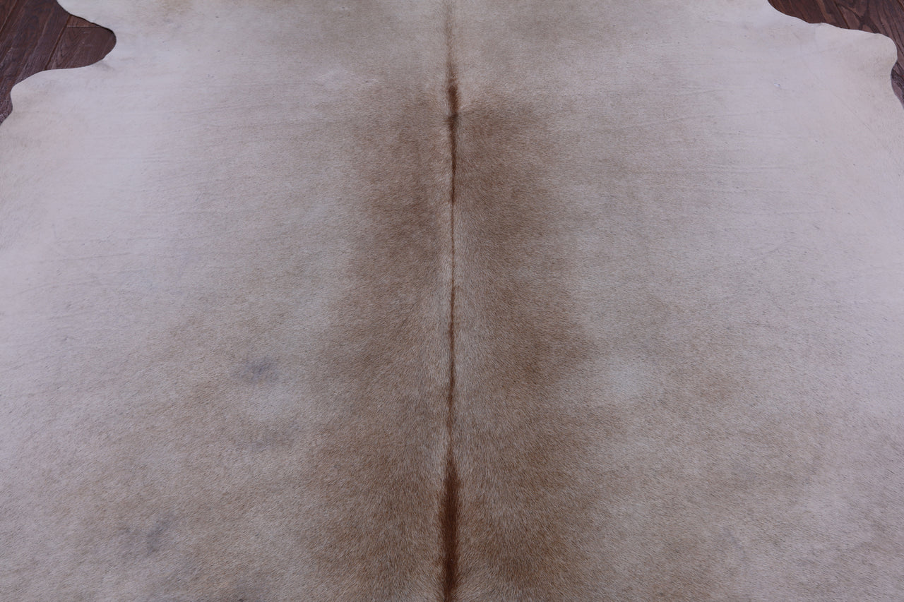 SUPER SALE Beige Natural Cowhide Rug - XX-Large 8' 0"H x 6' 5"W
