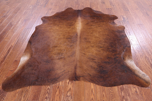 SUPER SALE Brindle Natural Cowhide Rug - X-Large 6' 8
