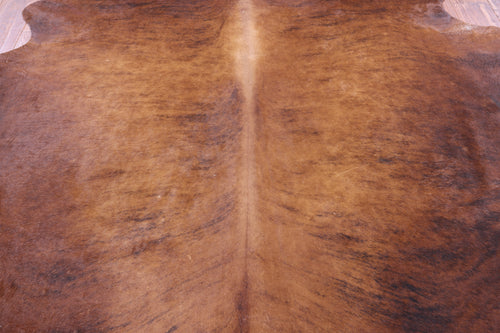 SUPER SALE Brindle Natural Cowhide Rug - X-Large 6' 8