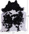 SUPER SALE Black & White Natural Cowhide Rug - XX-Large 7' 10"H x 6' 7"W
