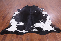 Thumbnail for SUPER SALE Black & White Natural Cowhide Rug - XX-Large 7' 9