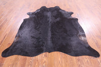 Thumbnail for SUPER SALE Black Natural Cowhide Rug - X-Large 7' 1