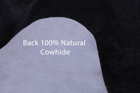 Thumbnail for SUPER SALE Black Natural Cowhide Rug - X-Large 7' 1