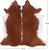 SUPER SALE Brown & White Natural Cowhide Rug - Large 6' 5"H x 6' 4"W