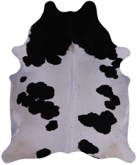 Thumbnail for SUPER SALE Black & White Natural Cowhide Rug - XX-Large 8' 9