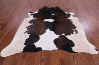 Thumbnail for SUPER SALE Brown & White Natural Cowhide Rug - XX-Large 7' 7