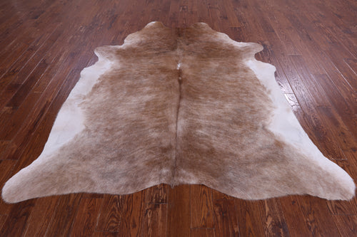 SUPER SALE Light Brown Natural Cowhide Rug - XX-Large 7' 7