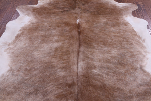 SUPER SALE Light Brown Natural Cowhide Rug - XX-Large 7' 7