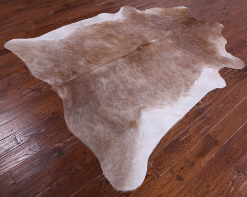 SUPER SALE Light Brown Natural Cowhide Rug - XX-Large 7' 7