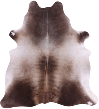 Thumbnail for SUPER SALE Brown & White Natural Cowhide Rug - X-Large 7' 2