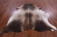 Thumbnail for SUPER SALE Brown & White Natural Cowhide Rug - X-Large 7' 2