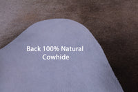 Thumbnail for SUPER SALE Brown & White Natural Cowhide Rug - X-Large 7' 2