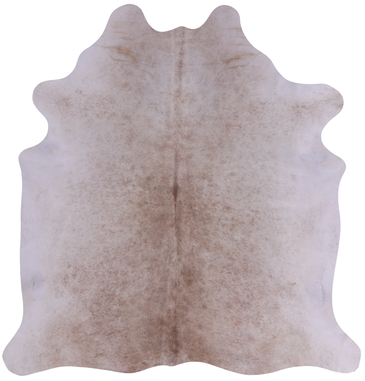 SUPER SALE Beige Natural Cowhide Rug - X-Large 7' 0"H x 6' 7"W