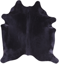 Thumbnail for SUPER SALE Black Natural Cowhide Rug - X-Large 7' 1