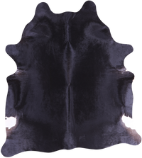 Thumbnail for SUPER SALE Black Natural Cowhide Rug - XX-Large 7' 10