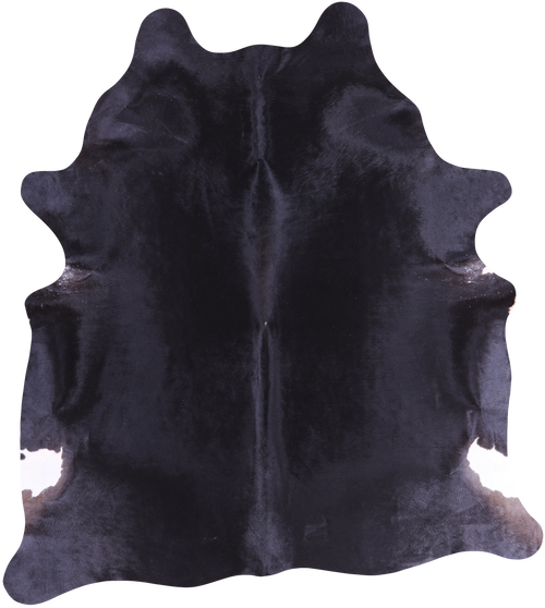 SUPER SALE Black Natural Cowhide Rug - XX-Large 7' 10