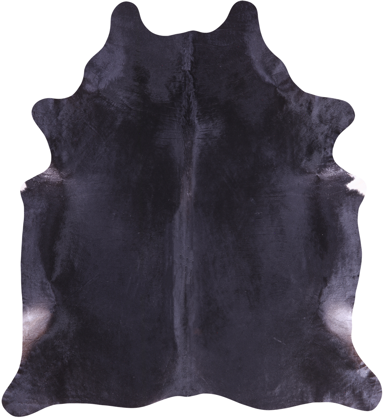 SUPER SALE Black Natural Cowhide Rug - XX-Large 7' 8"H x 7' 0"W
