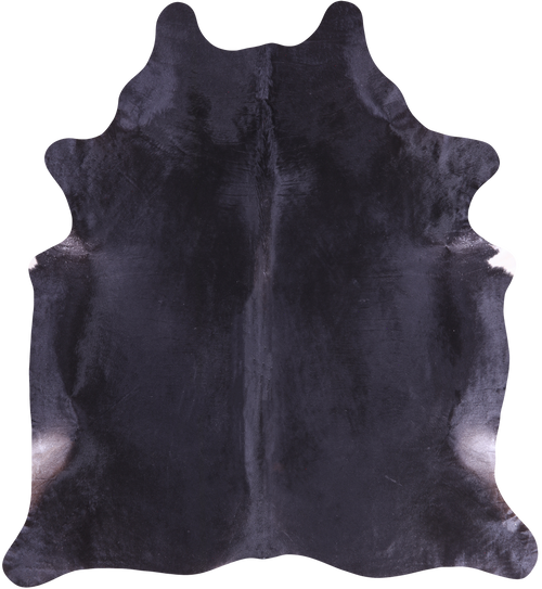 SUPER SALE Black Natural Cowhide Rug - XX-Large 7' 8