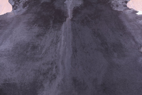 SUPER SALE Black Natural Cowhide Rug - XX-Large 7' 8